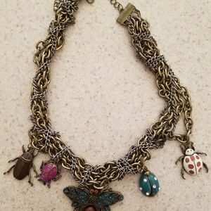 Unique bug necklace