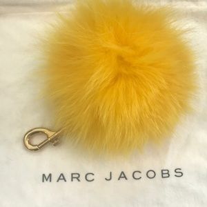 Marc Jacobs Yellow Keychain