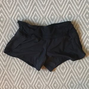 Lulu running shorts - barely worn!