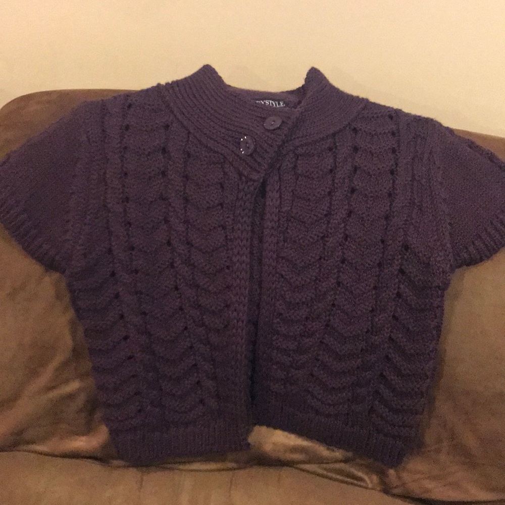 Purple sweater
