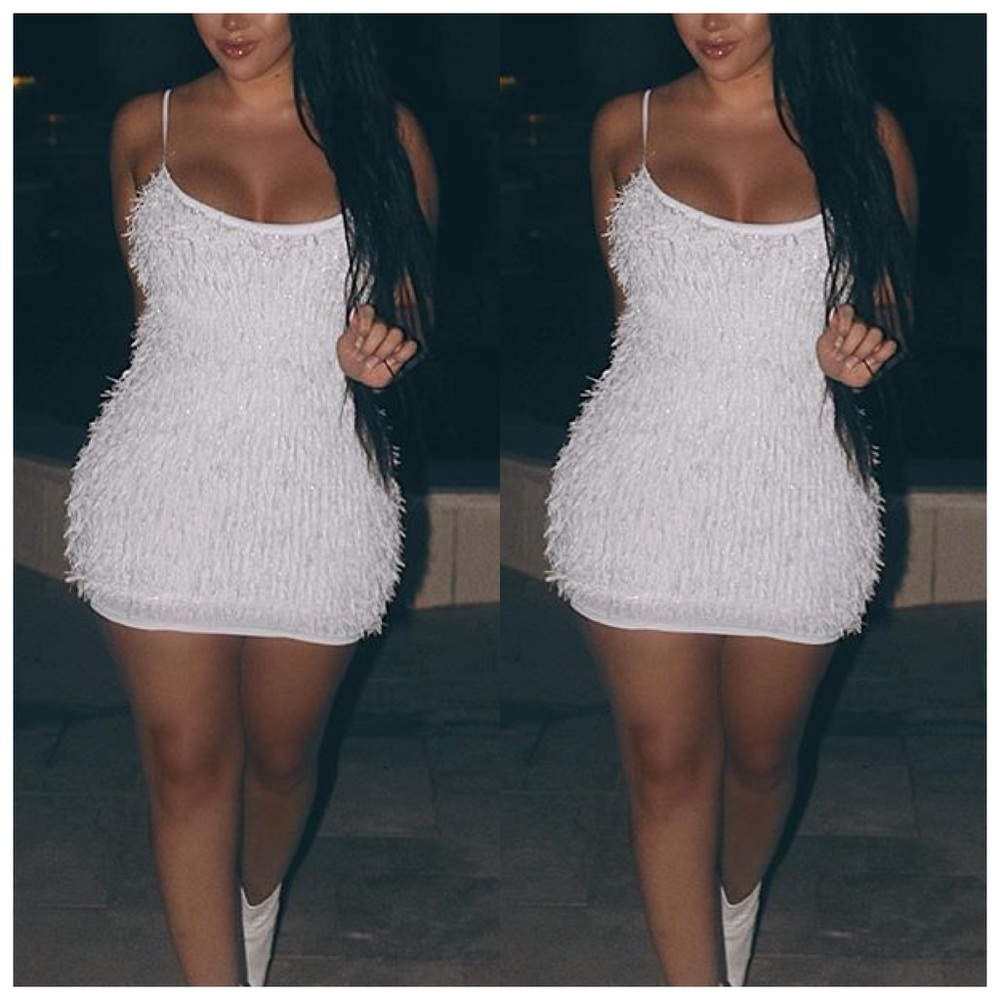 ❌SOLD OUT❌ Fringe Confetti Dress
