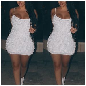 ❌SOLD OUT❌ Fringe Confetti Dress