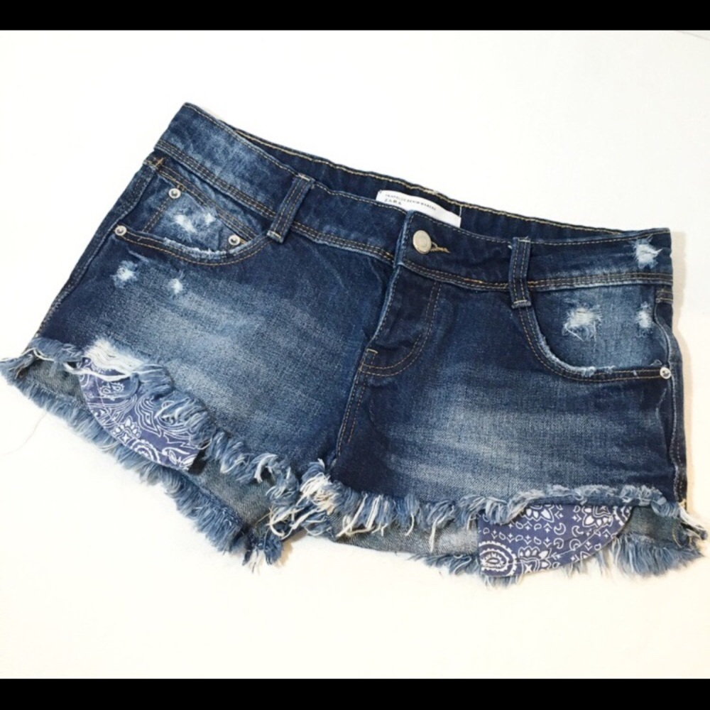 Distressed Zara Shorts