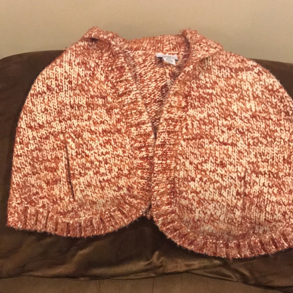 Over the shoulder shrug shawl