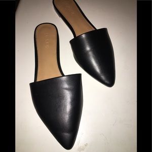 J.Crew leather slip on flats