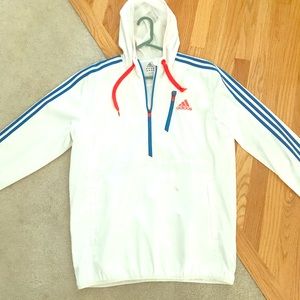 Adidas 1/4 zip windbreaker