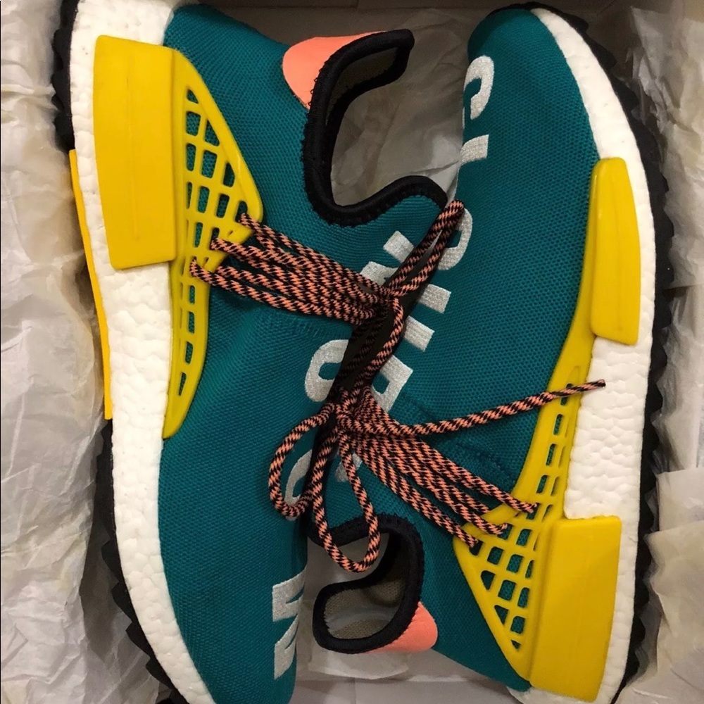 Adidas NMD human race Sun Glow