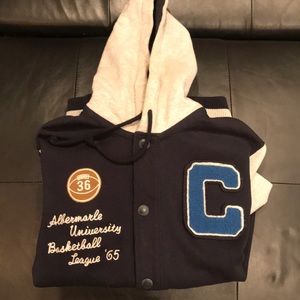 Sports Varsity Sweatshirt w/ hood