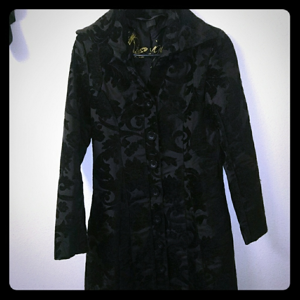 Designed long coat