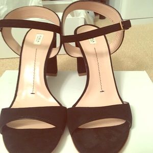 Furla Suede Sandal w/ heel