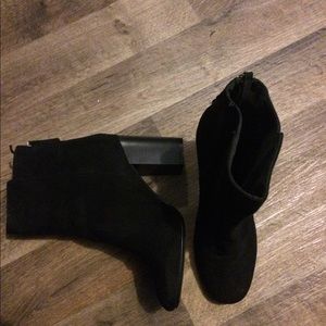 Black ankle boots