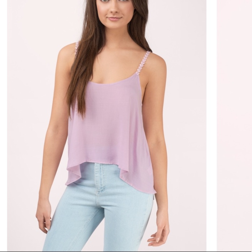 Tobi lavender tank top