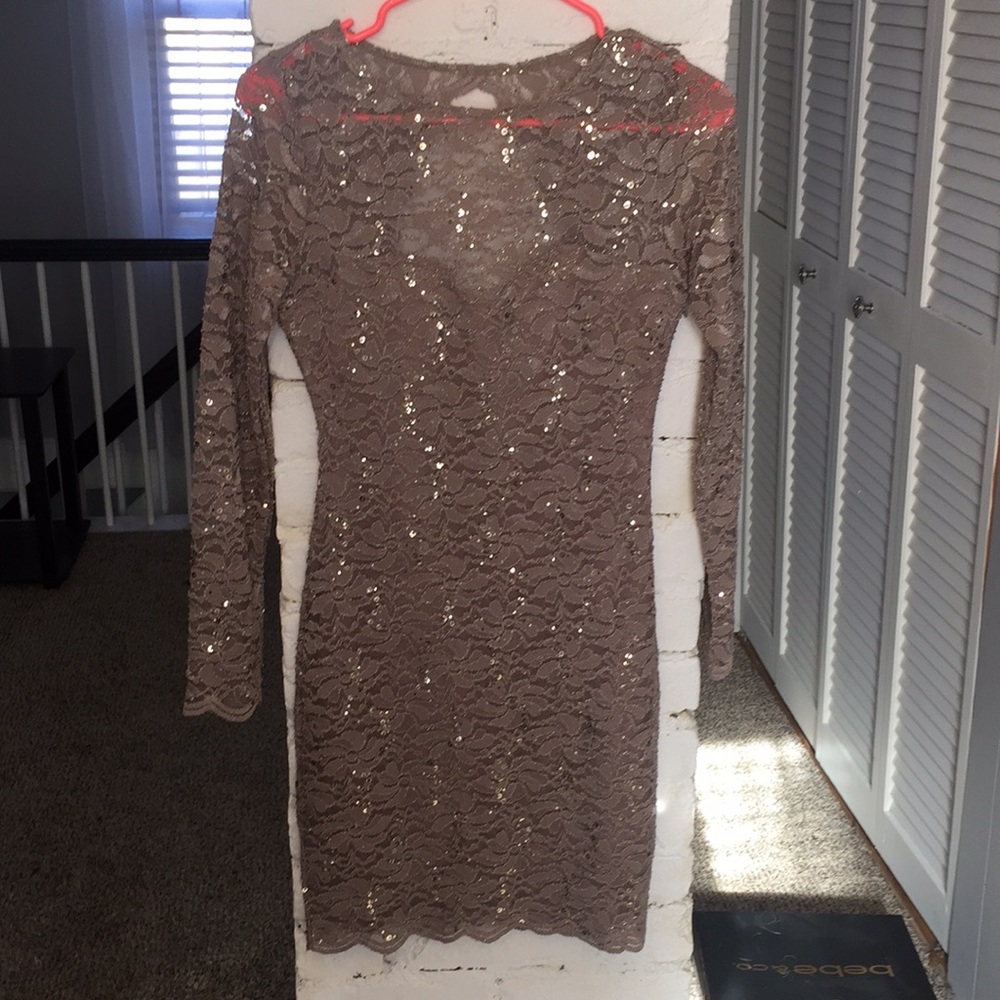 🔥SEXY gold lace dress