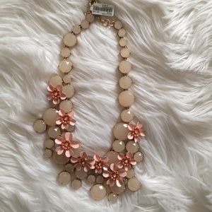 Brand New J Crew Statement Floral Necklace