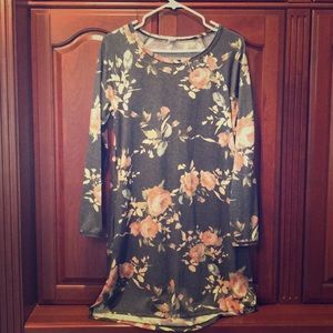 Pink Blush Maternity Sweater Dress