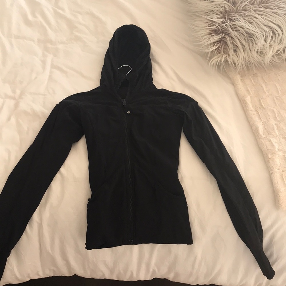 Lulu lemon athletica zip up jacket size 2
