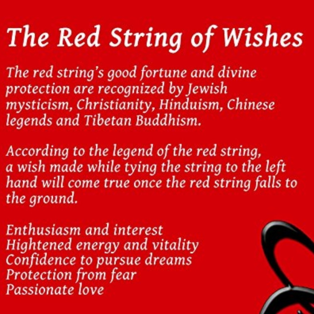 The Red String of Wishes and Protection. - Picture 2 of 8