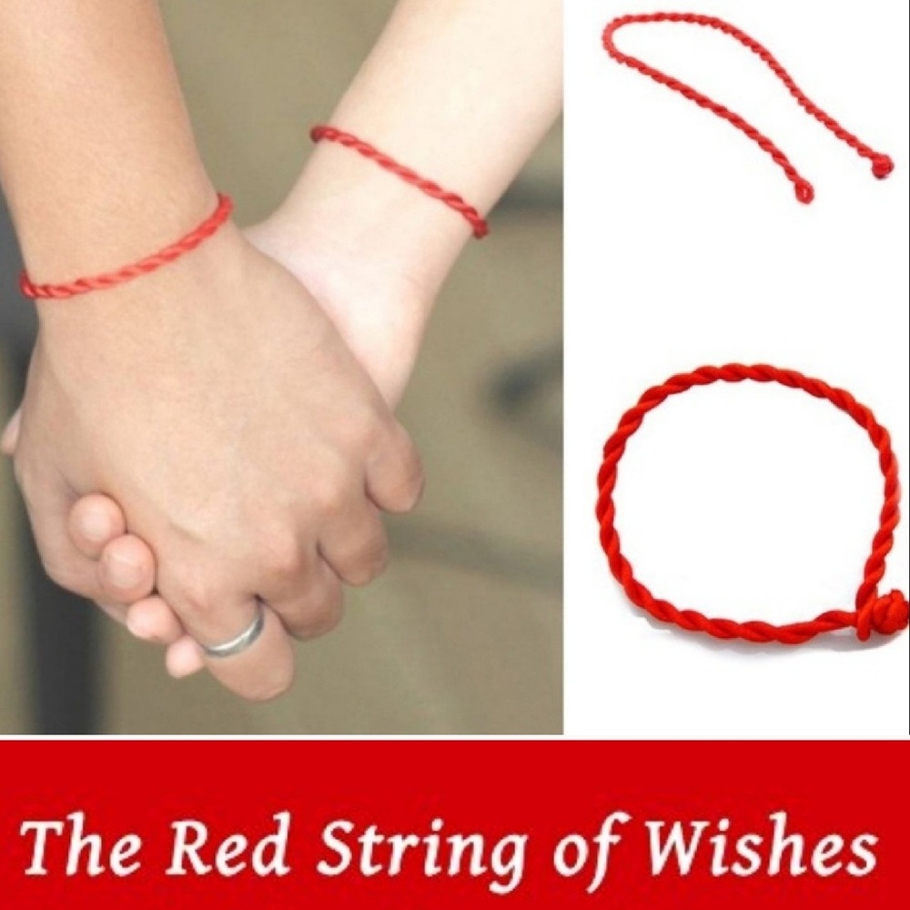The Red String of Wishes and Protection.