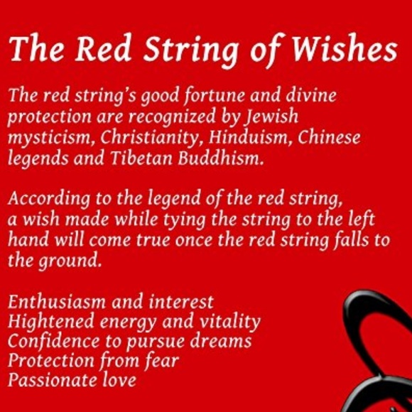 The Red String of Wishes and Protection. - Picture 2 of 8