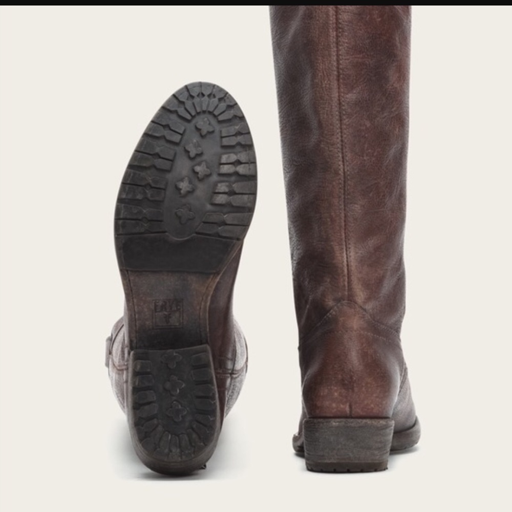 Frye Carson Lug riding boot