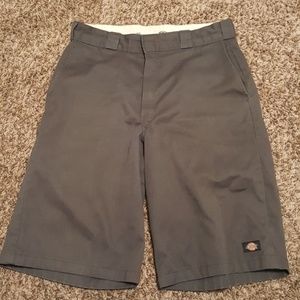 Men's grey dickies shorts size 34