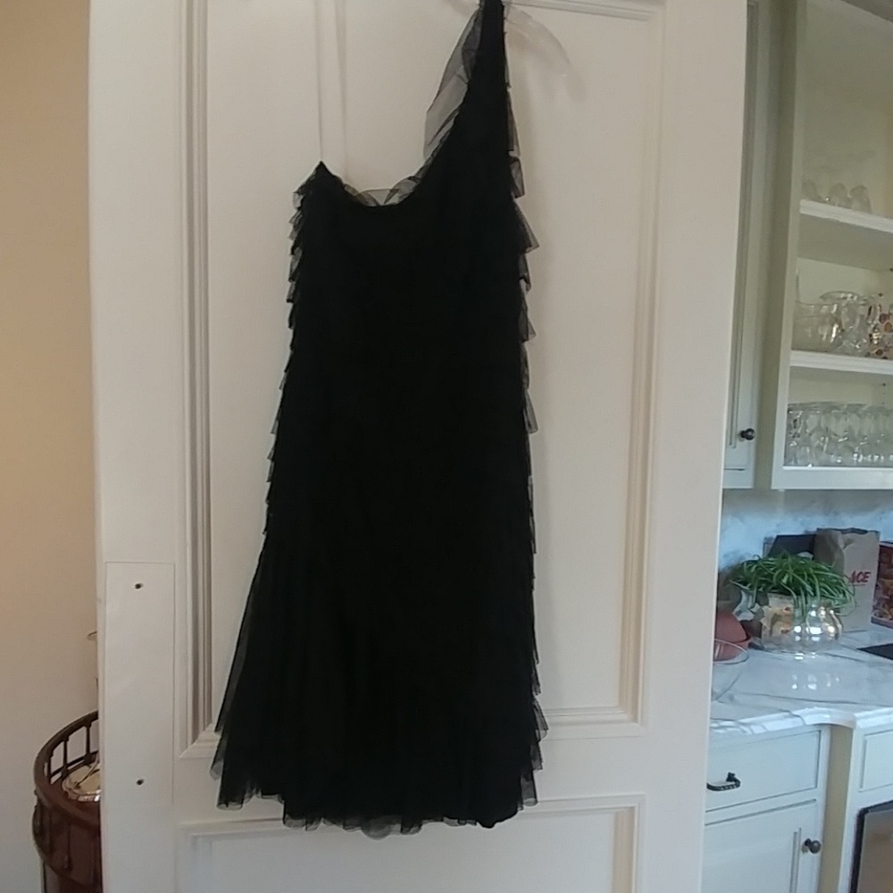 BAILEY 44 TULLE COCKTAIL DRESS