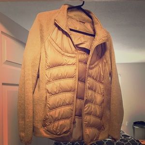 Michael Kors Down Filled Zip Up Coat