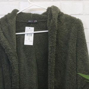 NEW Fashion Nova Green "Cuddle Season" Jacket