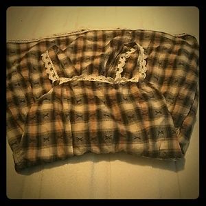 Flannel Audrey 3+1 sundress