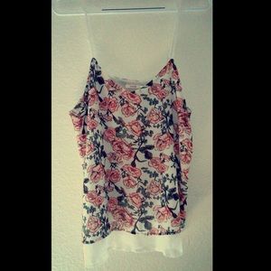 Poetry rose spaghetti strap