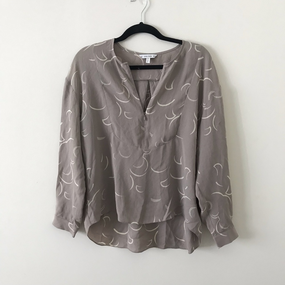 & Other Stories zipped blouse