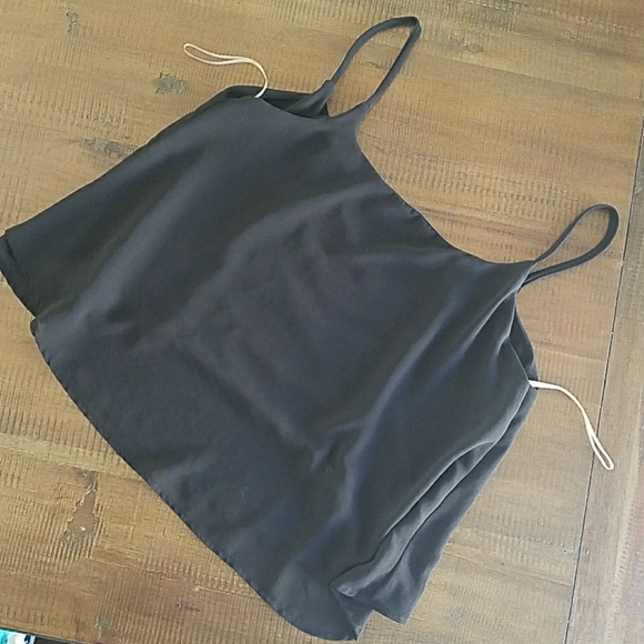 NWOT Black and gold chain tank top - Picture 2 of 5