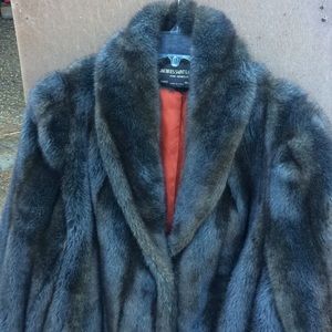 Vintage faux fur coat