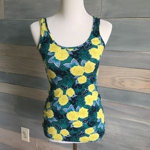 {b.p.} Flowered Tank Top