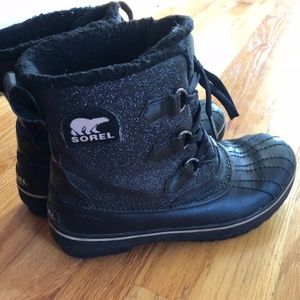 Sorel Tivoli Glitter Boots 7.5