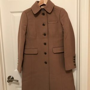 Jcrew double cloth coat
