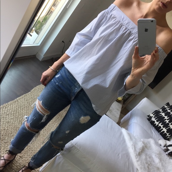 Madewell Tops - Madewell off the shoulder top