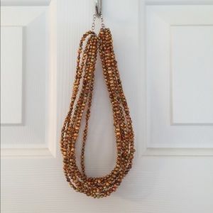 Retired Silpada freshwater pearl necklace!