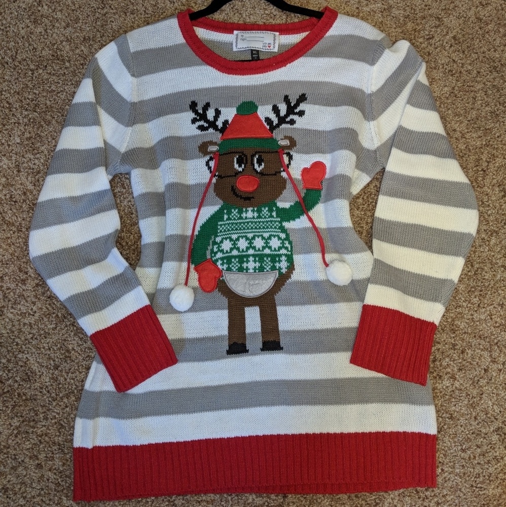 Reindeer Ugly Christmas Sweater