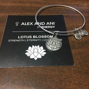 Alex and ani Lotus flower bracelet