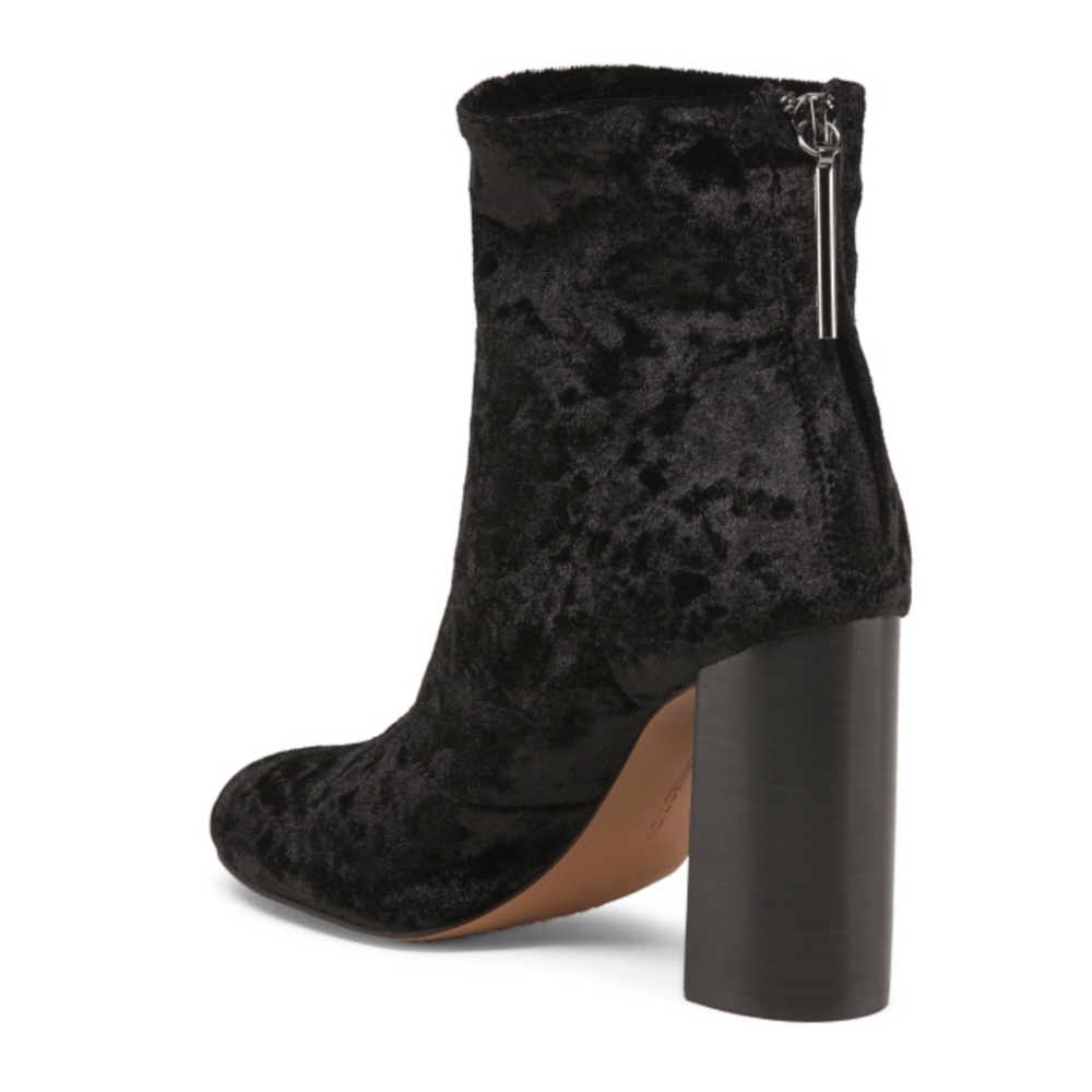NWT BLACK VELVET French Connection Booties - Picture 4 of 6