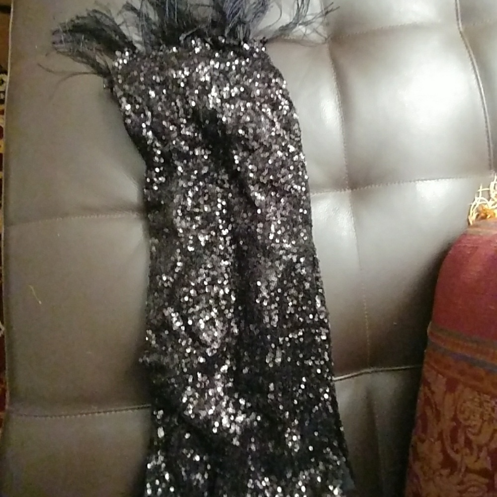 NWT Zara Sequin Scarf