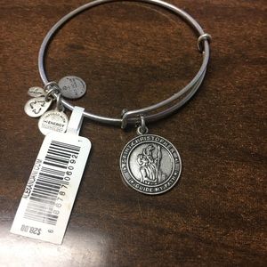 Alex and ani Saint Christopher bangle