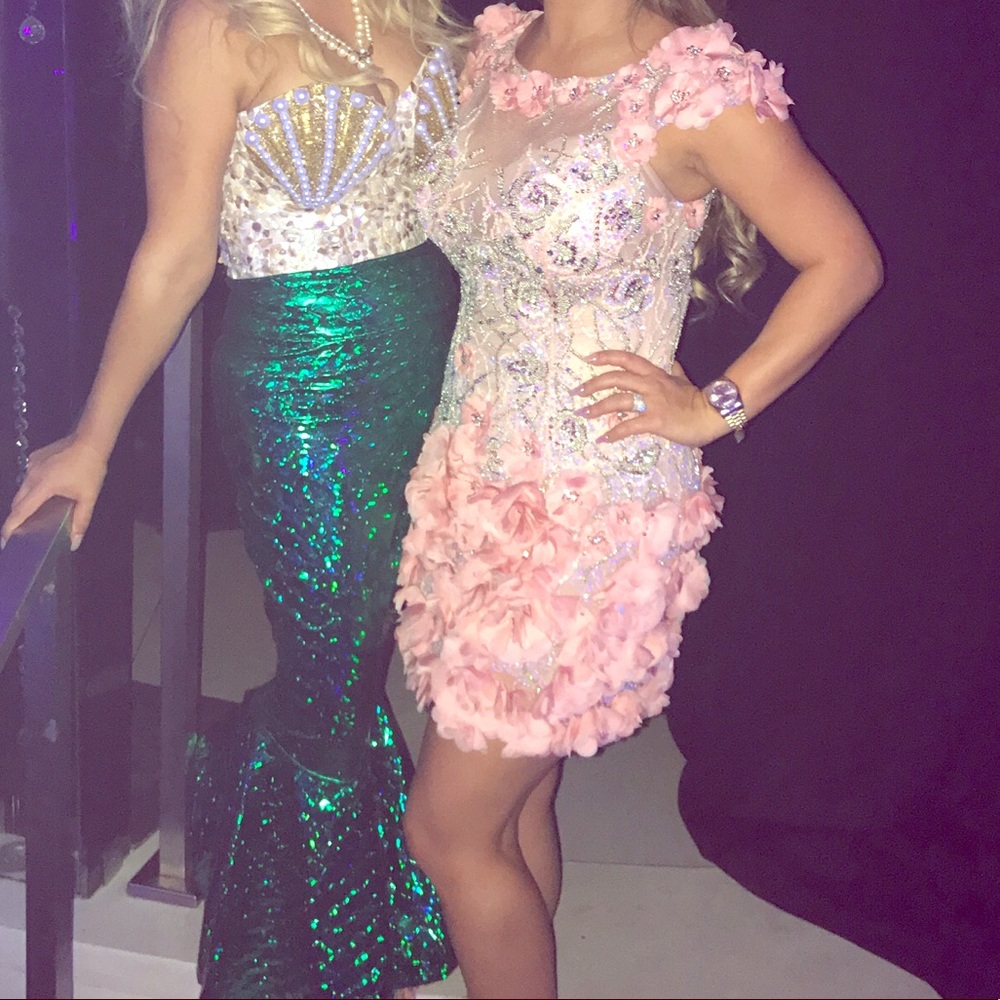 Jovani pink dress