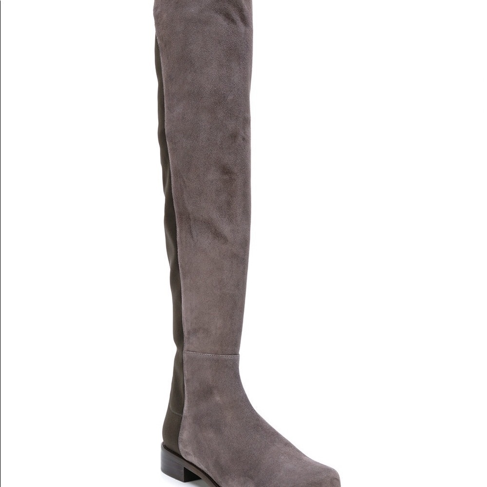 Size 8.5 Stuart Weitzman 5050 boot - gray