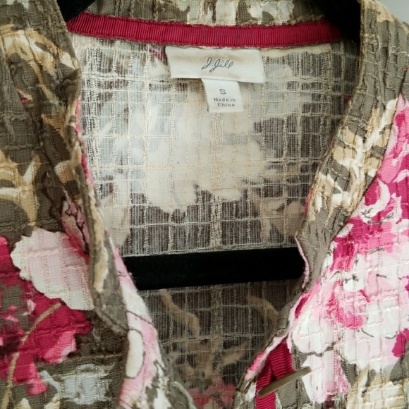 J. Jill - Floral Lightweight Blazer - Picture 3 of 7