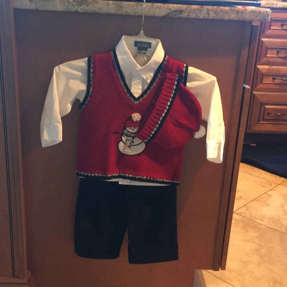 Infant Christmas suit