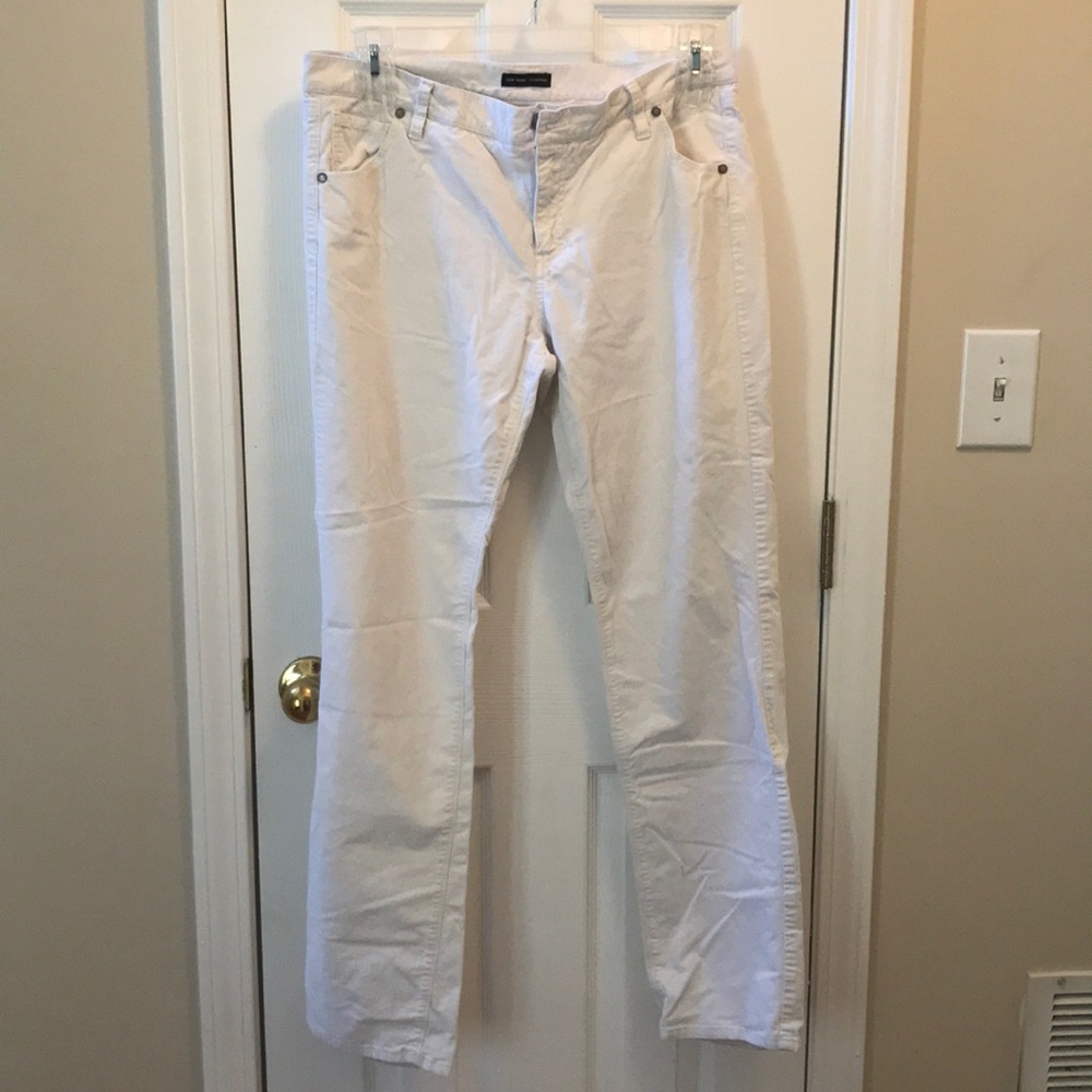 Winter White Corduroys