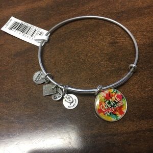 Alex and ani PEACELOVE foundation bangle