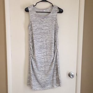 Maternity dress heathered gray super cute